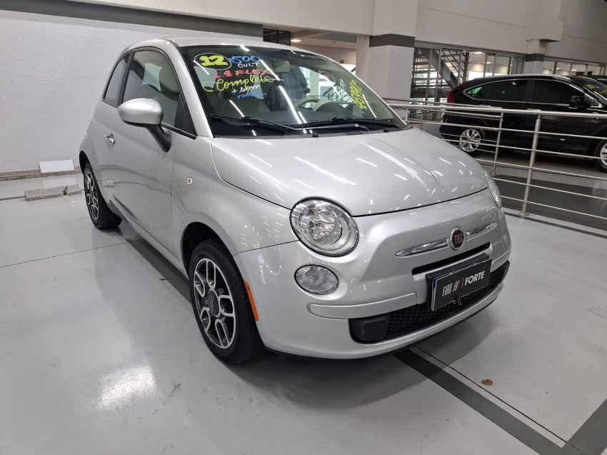 fiat 500 1.4 cult 8v flex 2p manual 4p 2012