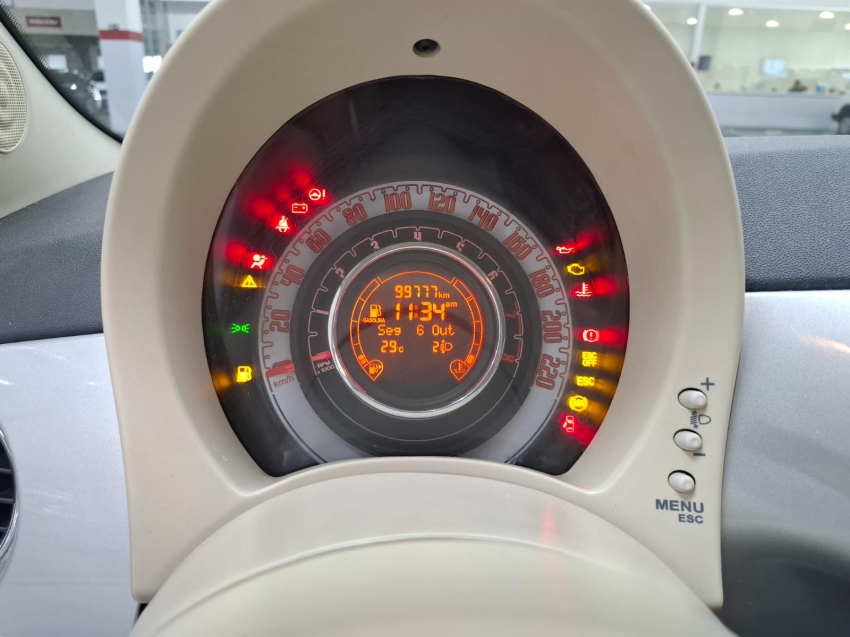 fiat 500 1.4 cult 8v flex 2p manual 4p 2012