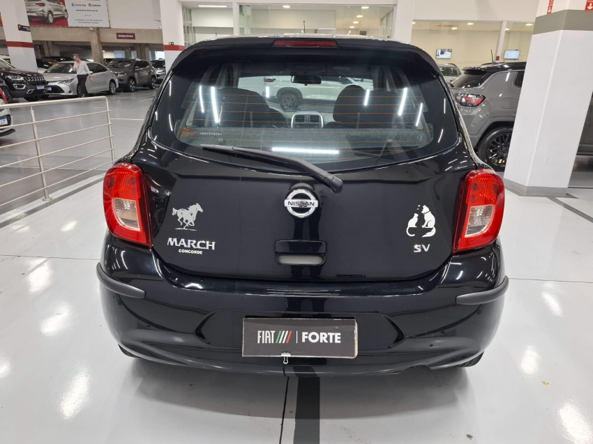 nissan march 1.0 sv 12v flex 4p manual 201614