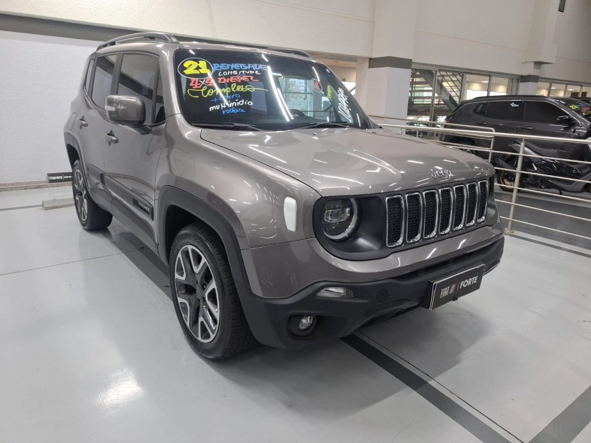 jeep renegade 2.0 16v turbo diesel longitude 4p 4x4 automatico 20213