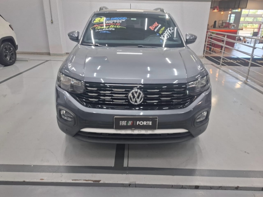 volkswagen t-cross 1.0 200 tsi total flex comfortline automatico 4p 20212