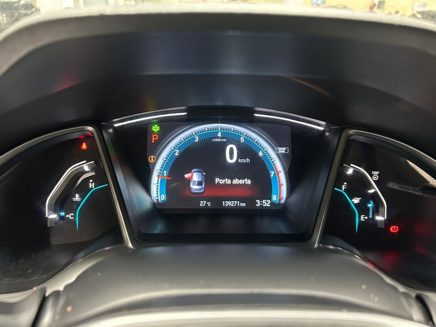 honda civic 2.0 16v flexone exl 4p cvt flex automatico 20207
