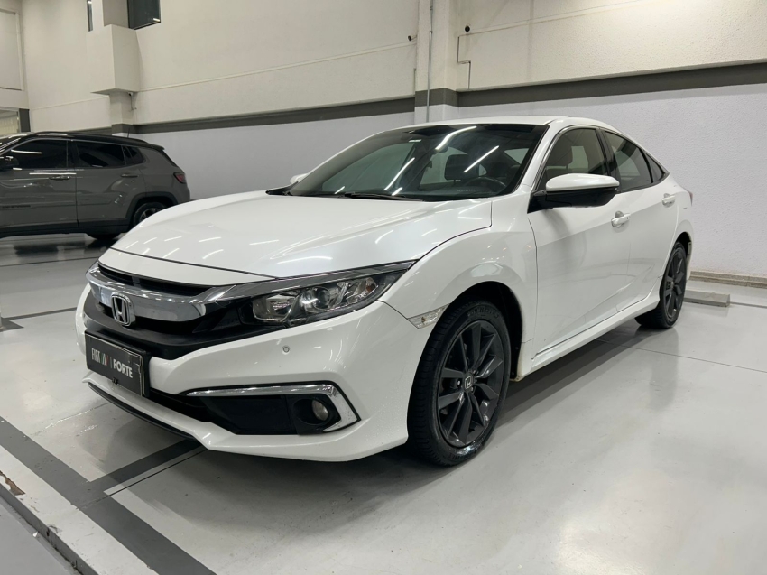 honda civic 2.0 16v flexone exl 4p cvt flex automatico 2020