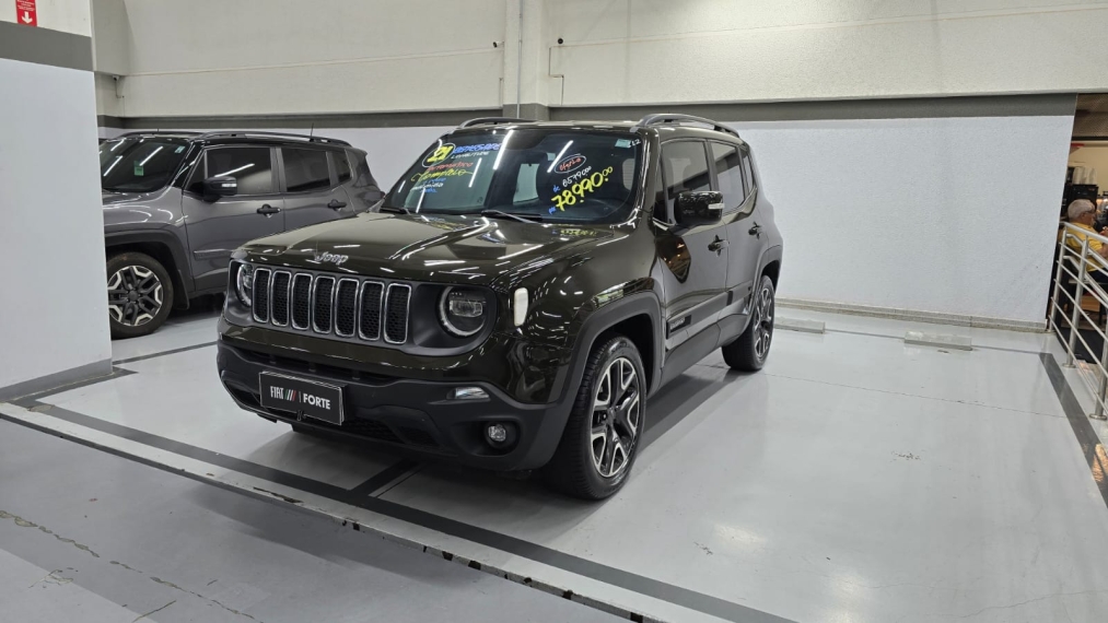 jeep renegade 1.8 16v flex longitude 4p automatico 20211