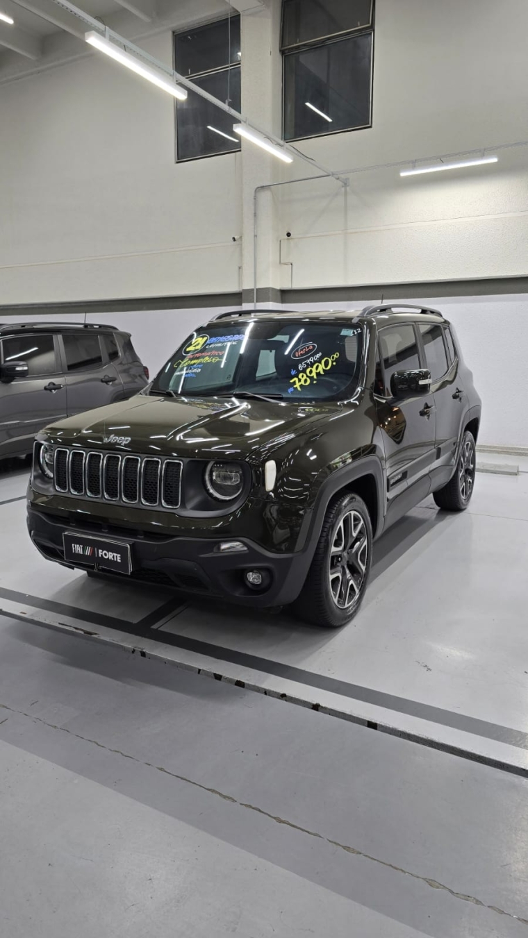 jeep renegade 1.8 16v flex longitude 4p automatico 2021
