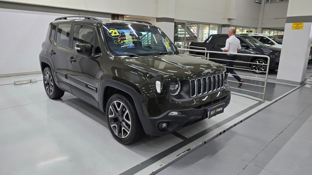 jeep renegade 1.8 16v flex longitude 4p automatico 20213