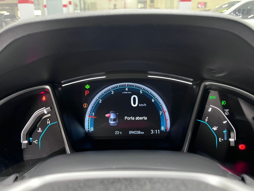 honda civic 2.0 16v flexone exl 4p cvt flex automatico 20219