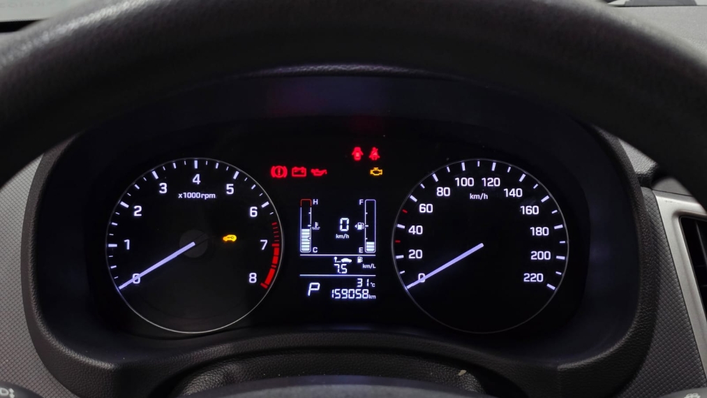 hyundai creta 1.6 16v flex attitude automatico 4p 20198