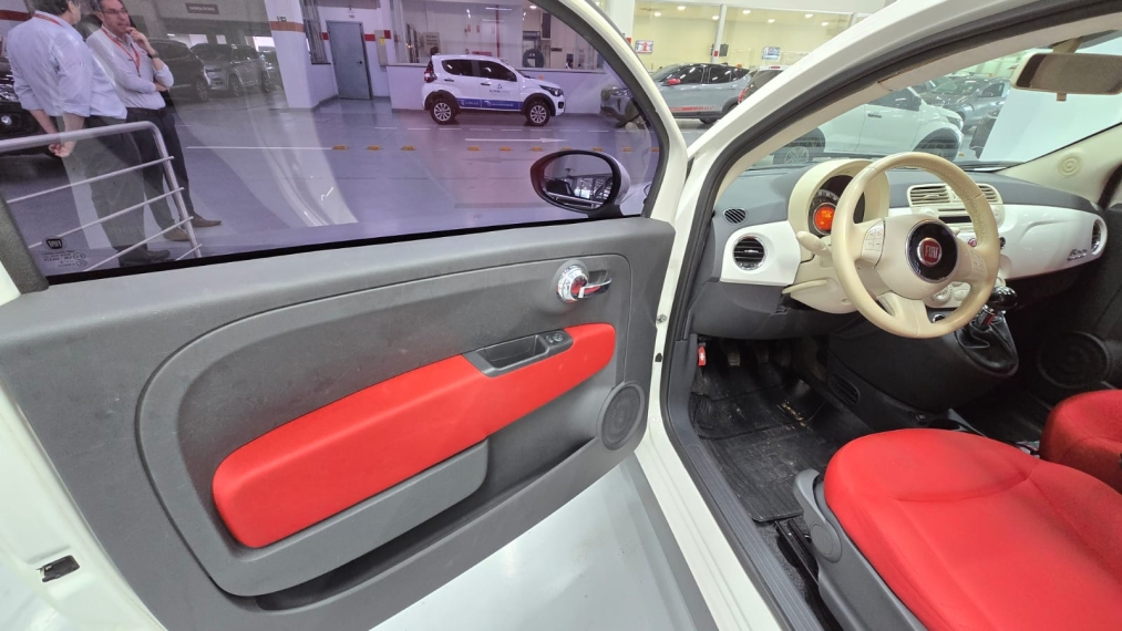 fiat 500 1.4 cult 8v flex 2p manual automatico 20129