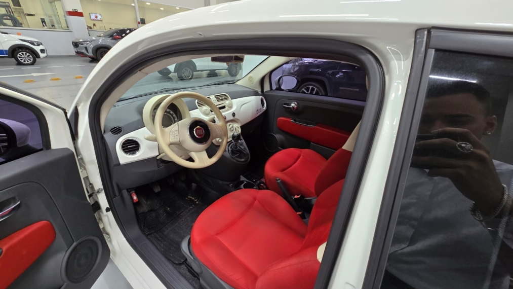 fiat 500 1.4 cult 8v flex 2p manual automatico 20126