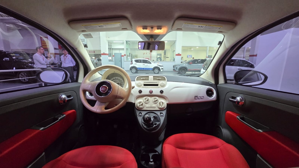 fiat 500 1.4 cult 8v flex 2p manual automatico 201210