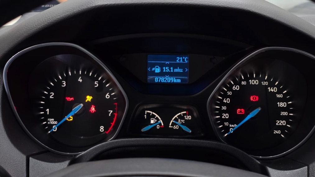 ford focus 1.6 se 16v flex 4p manual automatico 20198