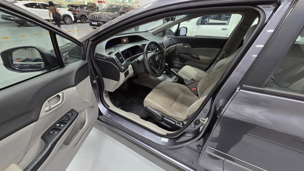 honda civic 1.8 lxs 16v flex 4p manual 20156