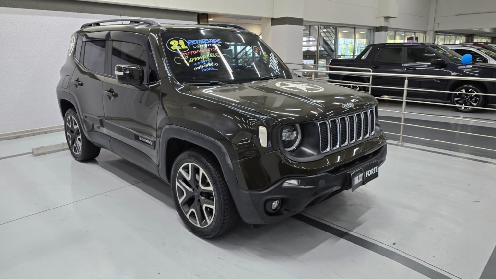 jeep renegade 1.8 16v flex longitude 4p automatico 20213