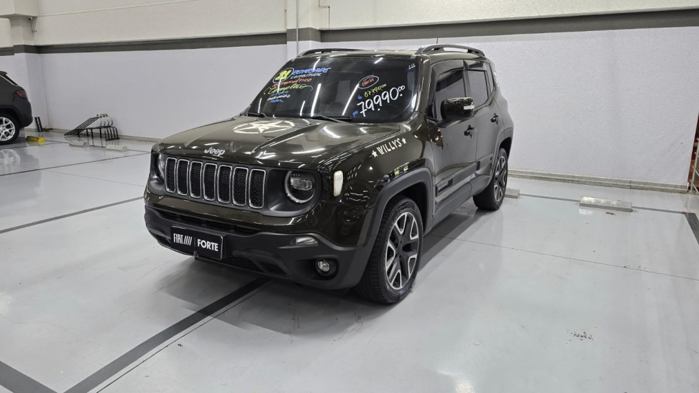 jeep renegade 1.8 16v flex longitude 4p automatico 20211