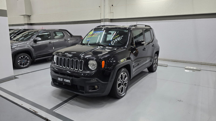 jeep renegade 1.8 16v flex longitude 4p automatico 20181