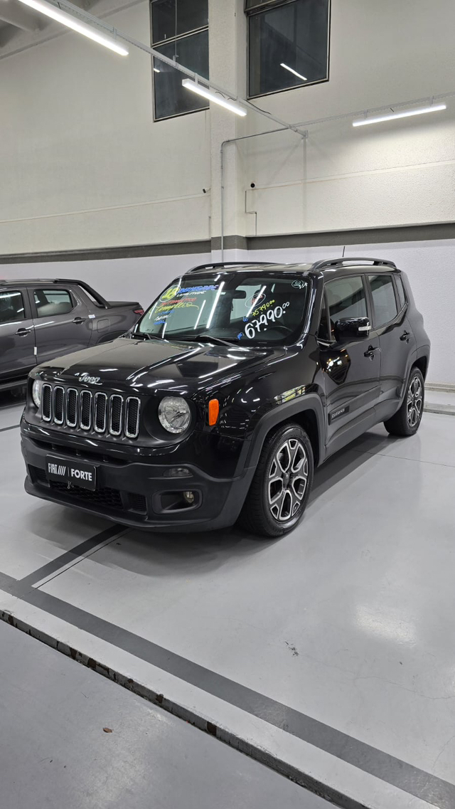 jeep renegade 1.8 16v flex longitude 4p automatico 2018