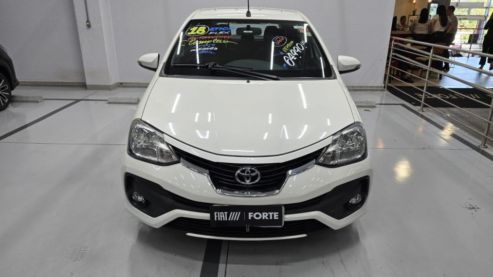 toyota etios 1.5 platinum 16v flex 4p automatico 20182