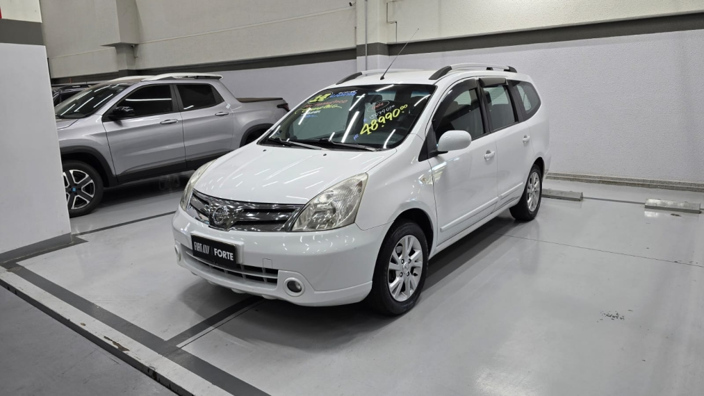 nissan grand livina 1.8 sl 16v flex 4p automatico 20141