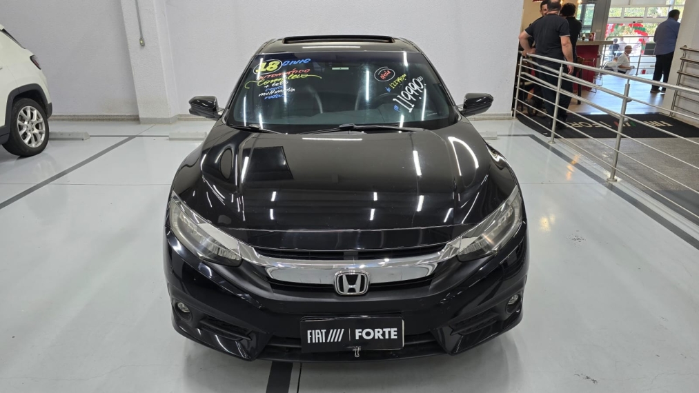 honda civic 1.5 16v turbo gasolina touring 4p cvt automatico 20182