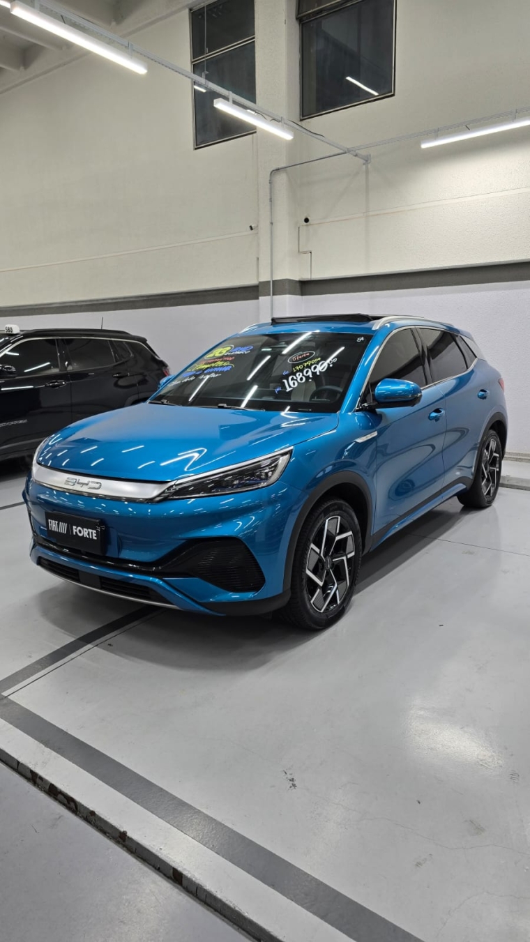 byd yuan plus 60,8 kw eletrico 4p automatico 2023