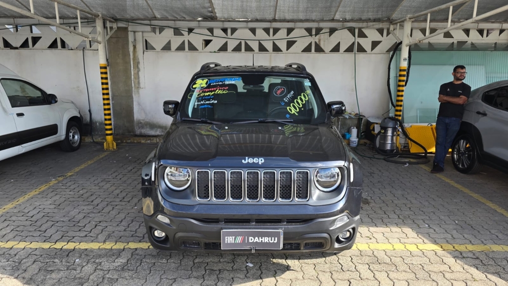 jeep renegade 1.8 16v flex longitude 4p automatico 20212