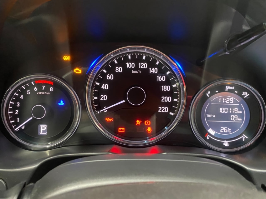 honda city 1.5 personal 16v flex 4p automatico 20186