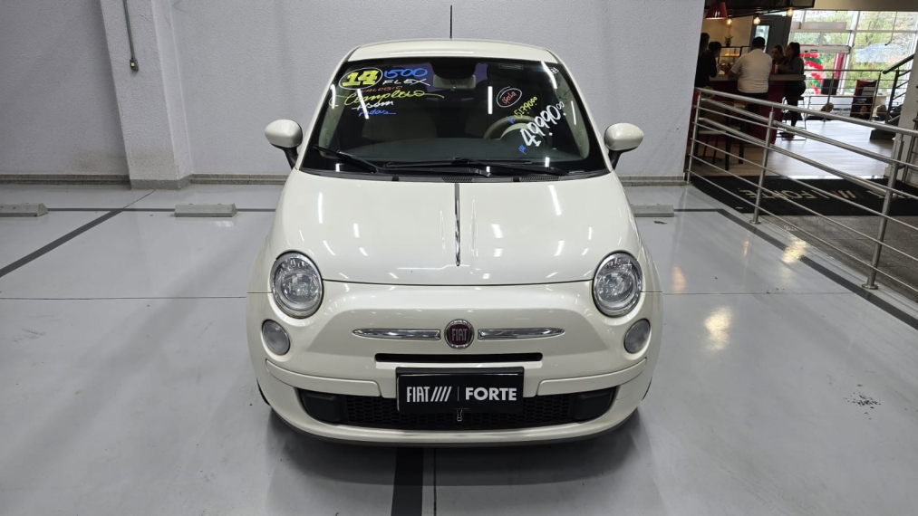 fiat 500 1.4 cult 8v flex 2p automatizado automatico 20142