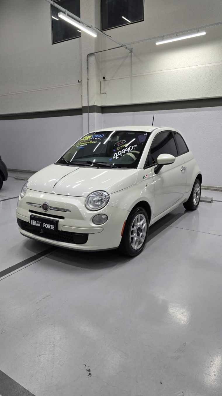 fiat 500 1.4 cult 8v flex 2p automatizado automatico 2014
