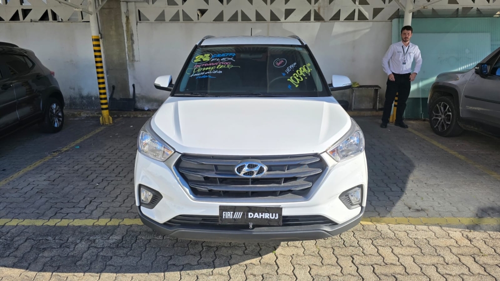 hyundai creta 1.6 16v flex action automatico 4p 20242