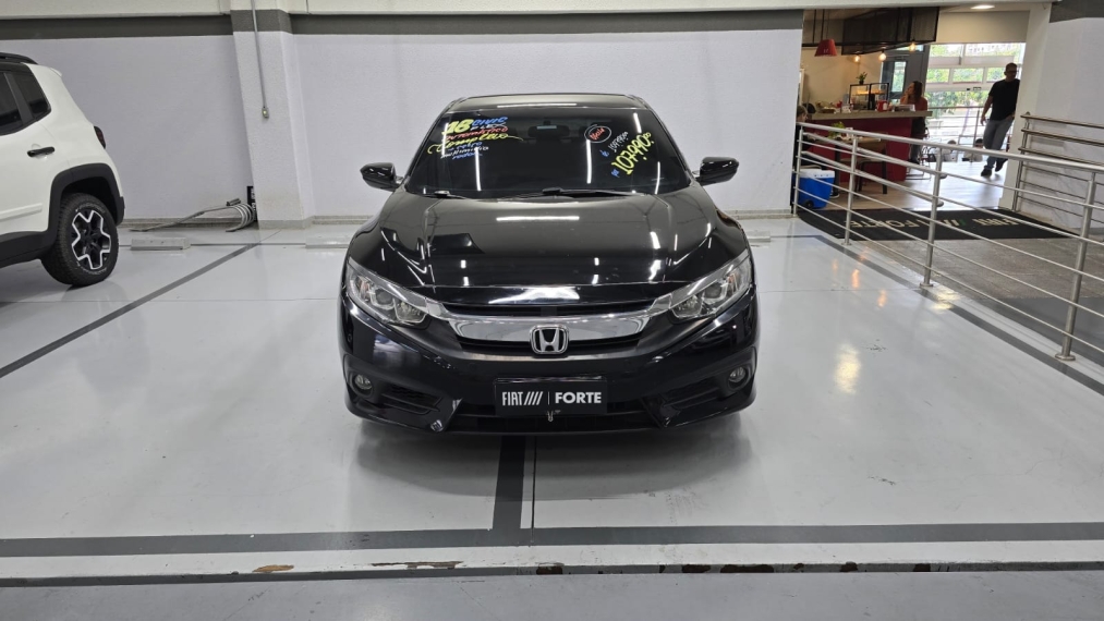 honda civic 2.0 16v flexone exl 4p cvt flex automatico 20182