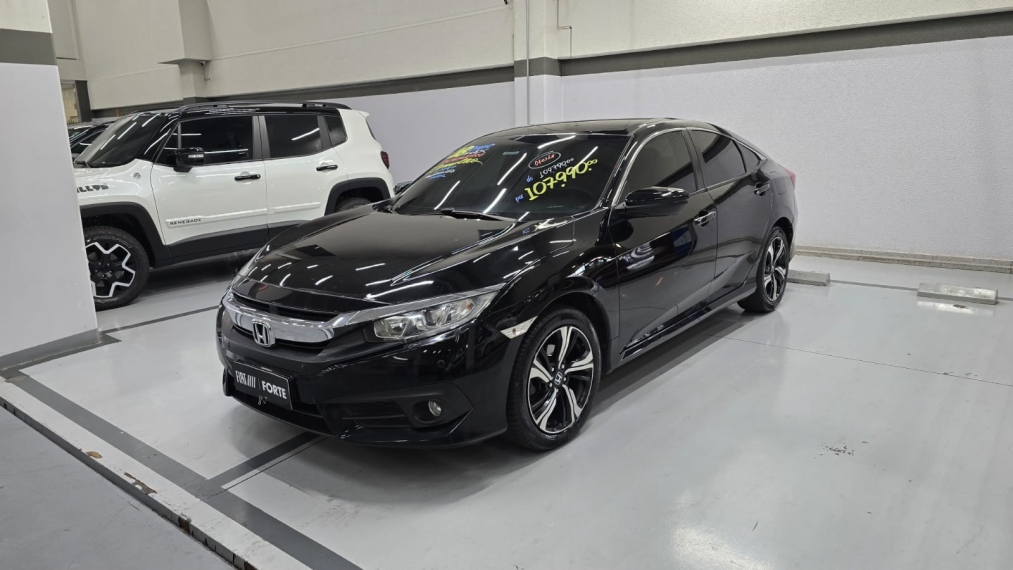 honda civic 2.0 16v flexone exl 4p cvt flex automatico 20181