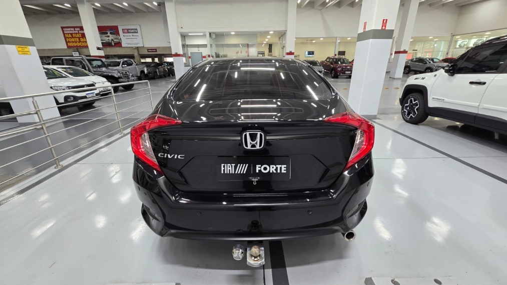 honda civic 2.0 16v flexone exl 4p cvt flex automatico 201814