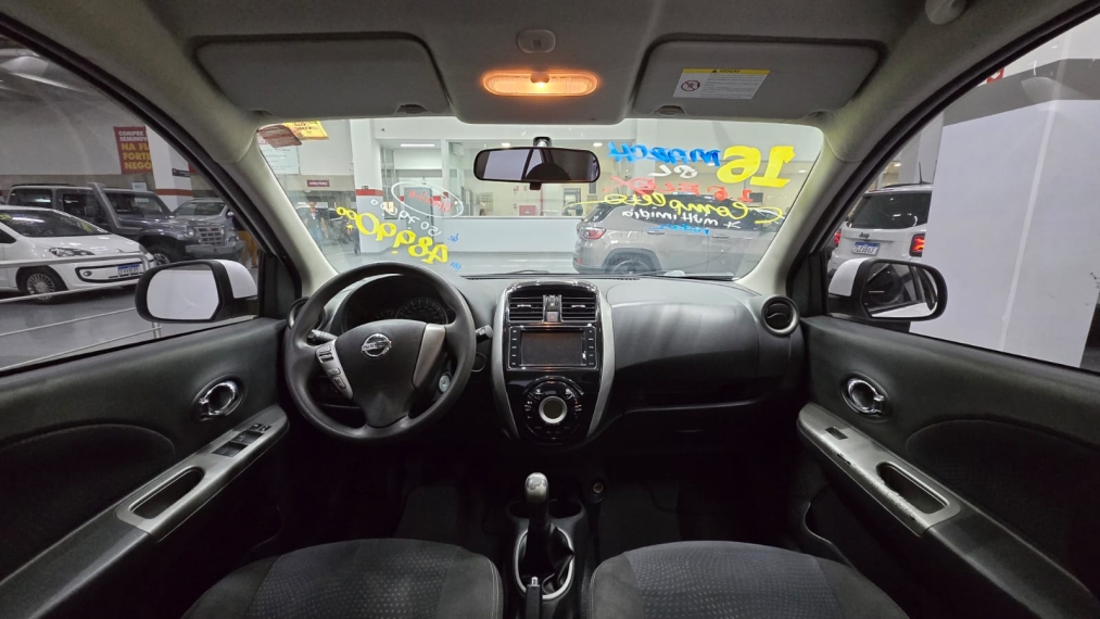 nissan march 1.6 sl 16v flex 4p manual automatico 201610