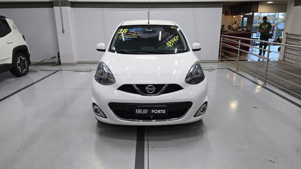 nissan march 1.6 sl 16v flex 4p manual automatico 20162