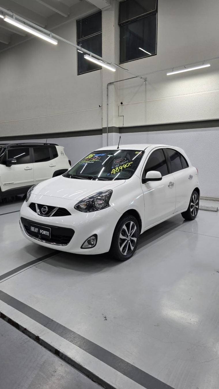 nissan march 1.6 sl 16v flex 4p manual automatico 20160