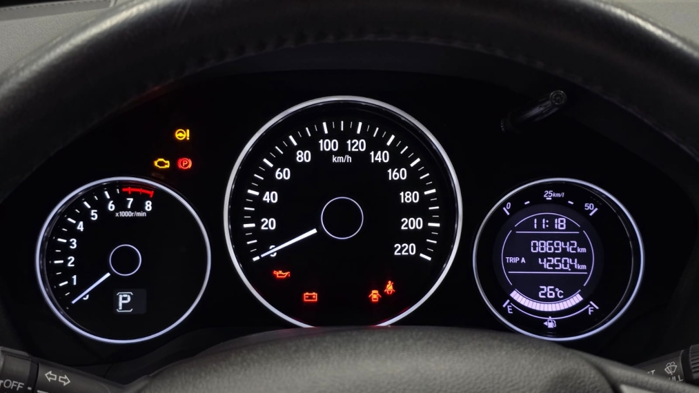 honda hr-v 1.8 16v flex exl 4p automatico 20207