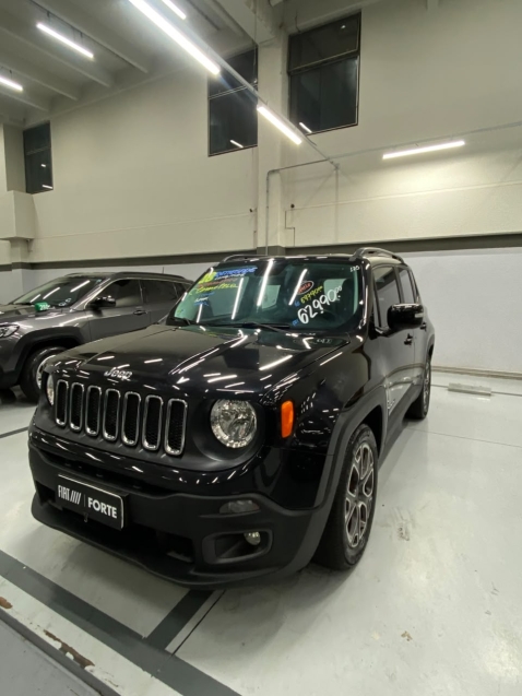 jeep renegade 1.8 16v flex longitude 4p automatico 20180