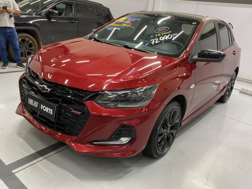 chevrolet onix 1.0 turbo flex rs automatico 4p 20211