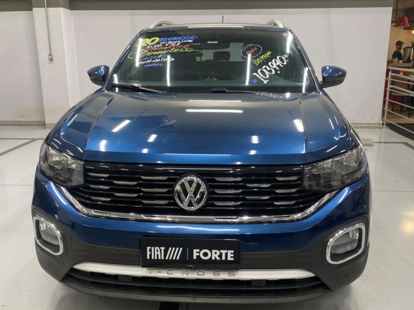 volkswagen t-cross 1.4 250 tsi total flex highline automatico 4p 20202