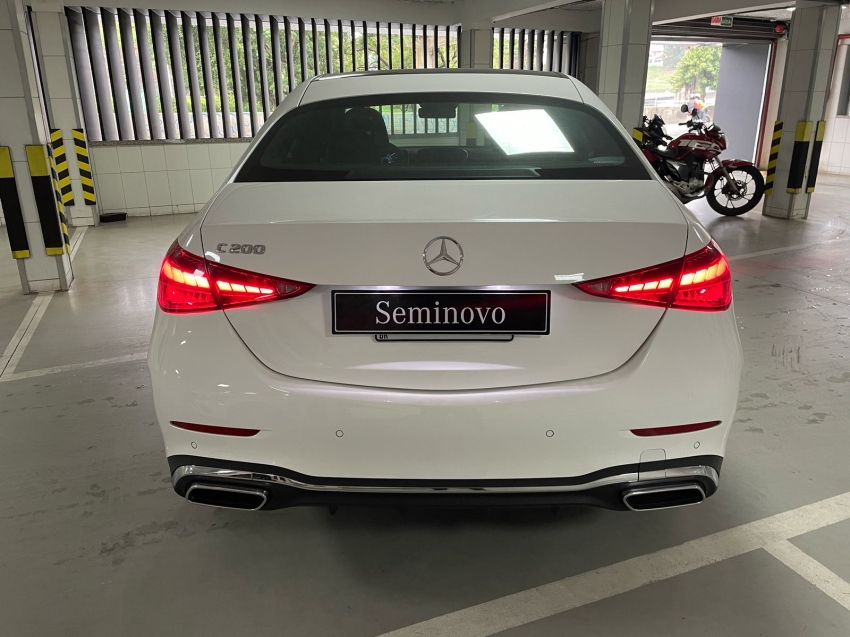 mercedes-benz c 200 1.5 eq boost hibrido amg line 9g-tronic 5p automatico 2023
