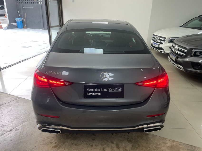 mercedes-benz c 200 1.5 eq boost hibrido amg line 9g-tronic gasolina 5p automatico 2024
