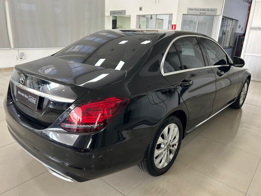 mercedes-benz c 180 1.6 cgi gasolina exclusive 9g-tronic 5p automatico 2019