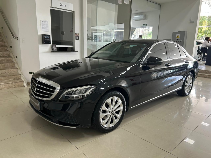 mercedes-benz c 180 1.6 cgi gasolina exclusive 9g-tronic 5p automatico 2019
