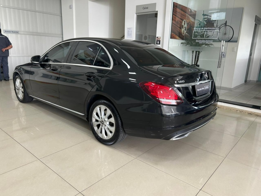 mercedes-benz c 180 1.6 cgi gasolina exclusive 9g-tronic 5p automatico 2019