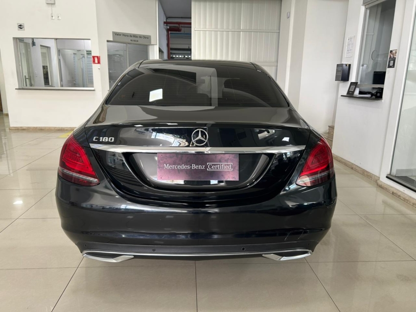 mercedes-benz c 180 1.6 cgi gasolina exclusive 9g-tronic 5p automatico 2019
