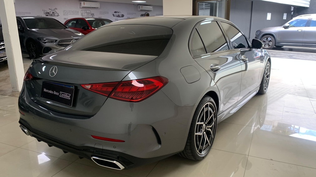 mercedes-benz c 300 2.0 eq boost hibrido amg line 9g-tronic 5p automatico 20254