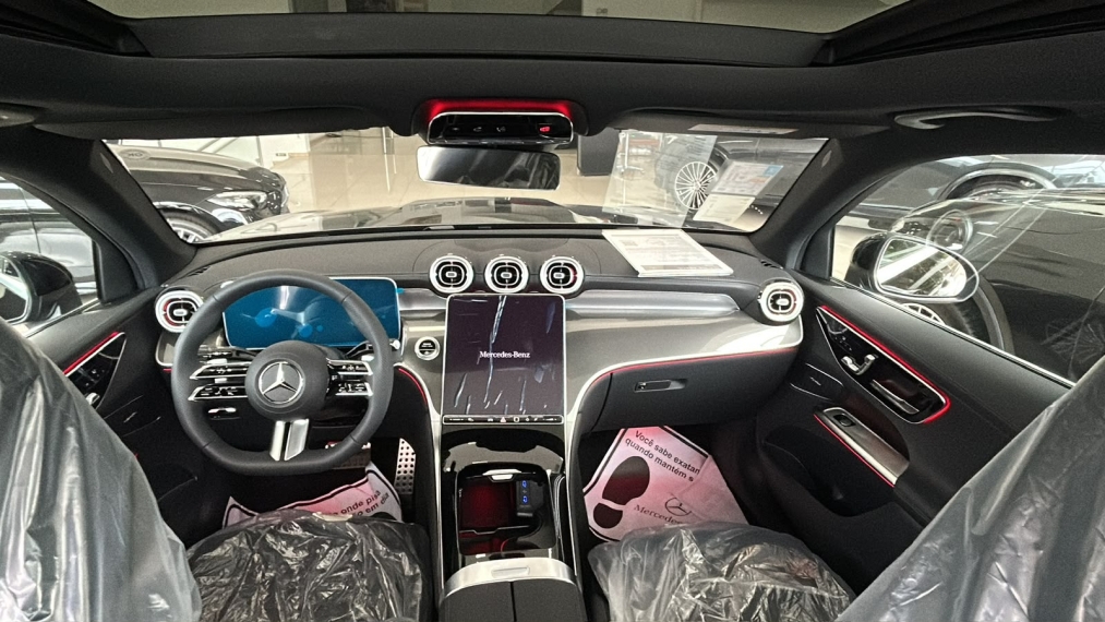 mercedes-benz glc 300 2.0 mhev amg line 4matic 9g-tronic hibrido 4p automatico 20264