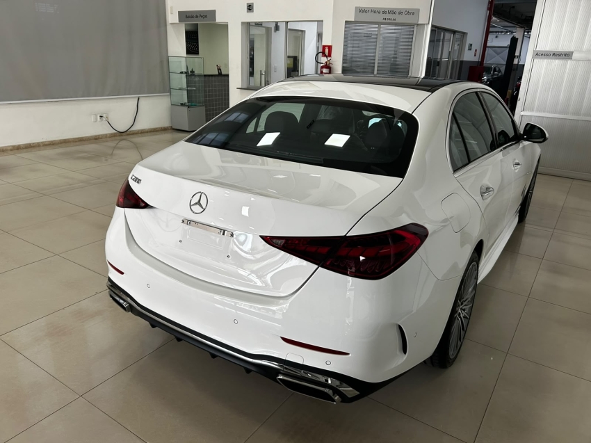 mercedes-benz c 200 1.5 eq boost hibrido amg line 9g-tronic 4p automatico 20264