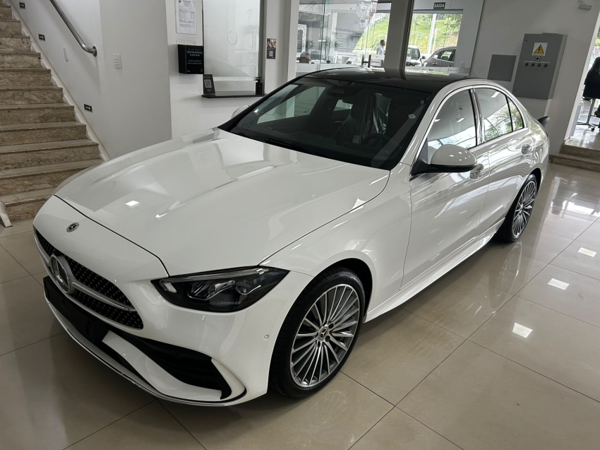 mercedes-benz c 200 1.5 eq boost hibrido amg line 9g-tronic 4p automatico 20260